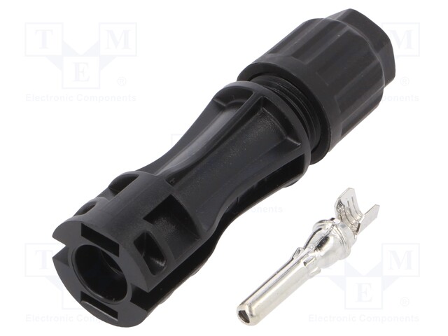 Connector: solar; male; 4÷6mm2; with contacts; crimped; plug; 35A