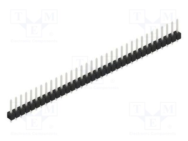 Connector: pin strips; pin header; male; PIN: 34; 2.54mm; THT; 1x34