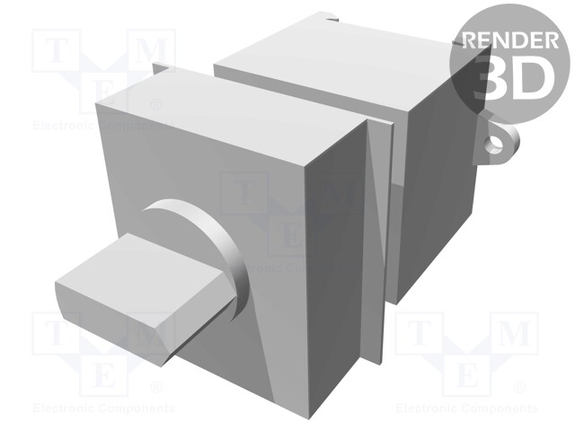 Switch: cam switch; Stabl.pos: 2; 16A; 0-1; Mounting: DIN; Poles: 3