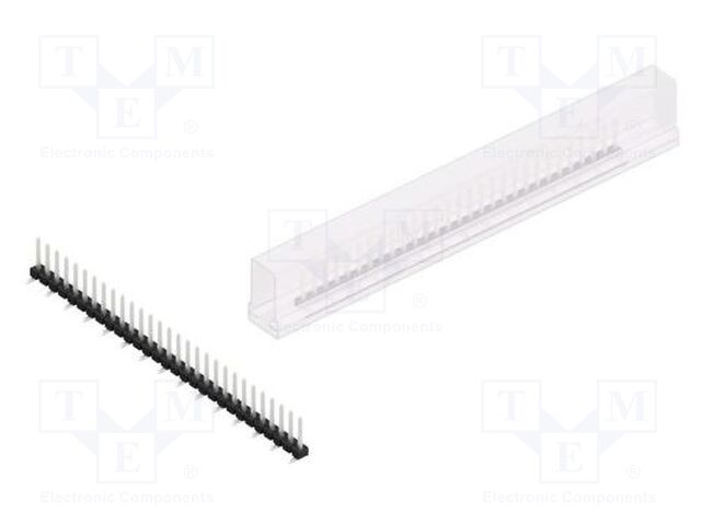 Connector: pin strips; pin header; male; PIN: 29; 2.54mm; SMT; 1x29