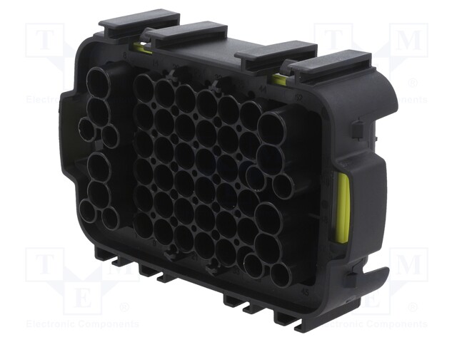 Fuse acces: case; push-in; Body: black; ways: 22; Mat: PA66