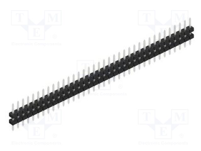 Connector: pin strips; pin header; male; PIN: 36; 2mm; THT; 1x36