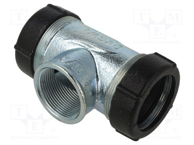 Splice terminal: clamping; T-tap splitter; 10bar; cast iron