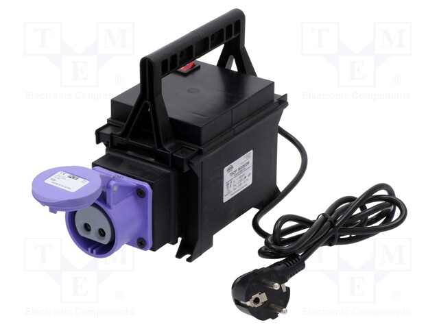 Transformer: safety; 230VAC; 24V; 6.67A; Thermal class: Ta40B