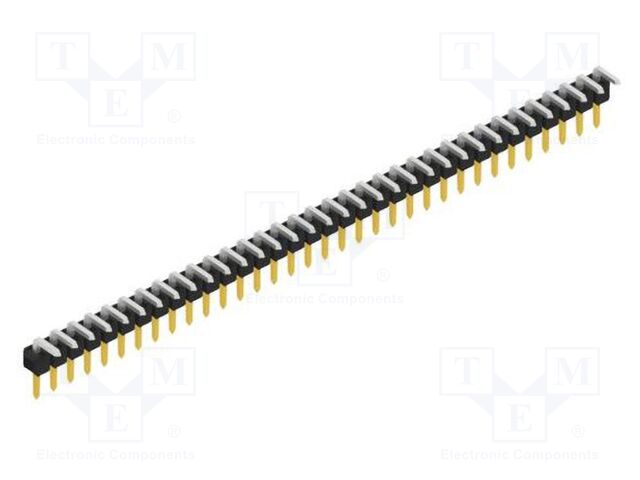 Connector: pin strips; pin header; male; PIN: 34; 2.54mm; THT; 1x34