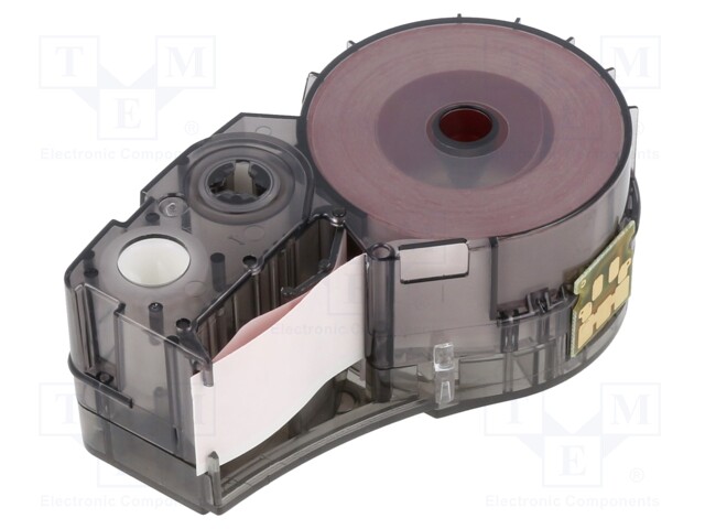 Tape; 19.1mm; 6.4m; red; Character colour: white; thermal transfer