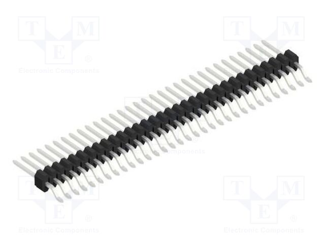 Connector: pin strips; pin header; male; PIN: 32; 1.27mm; SMT; 1x32
