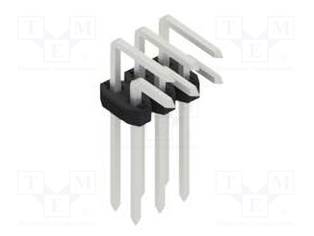 Connector: pin strips; pin header; male; PIN: 6; 2mm; THT; 2x3; 100V
