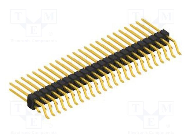 Connector: pin strips; pin header; male; PIN: 48; 2.54mm; SMT; 2x24