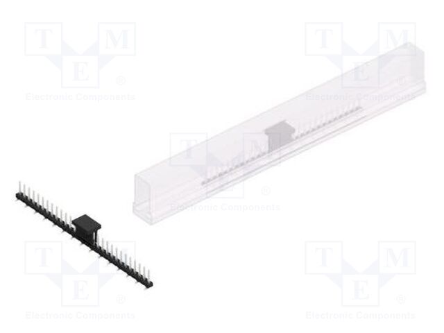 Connector: pin strips; pin header; male; PIN: 29; 2mm; SMT; 1x29