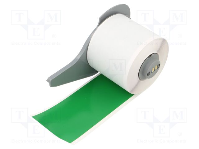 Tape; 50.8mm; 15.24m; green; self-adhesive; -40÷82°C