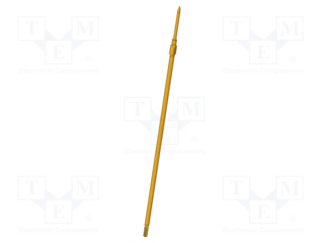 Needle-like test probe; Operational spring compression: 4.3mm
