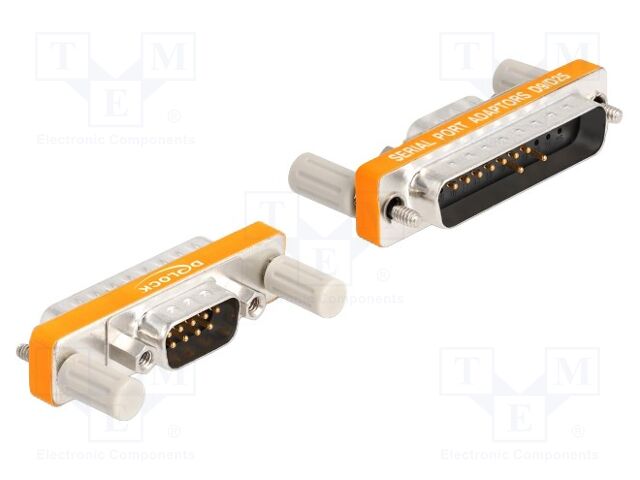 Adapter; D-Sub 25pin plug,D-Sub 9pin plug; Plating: gold-plated