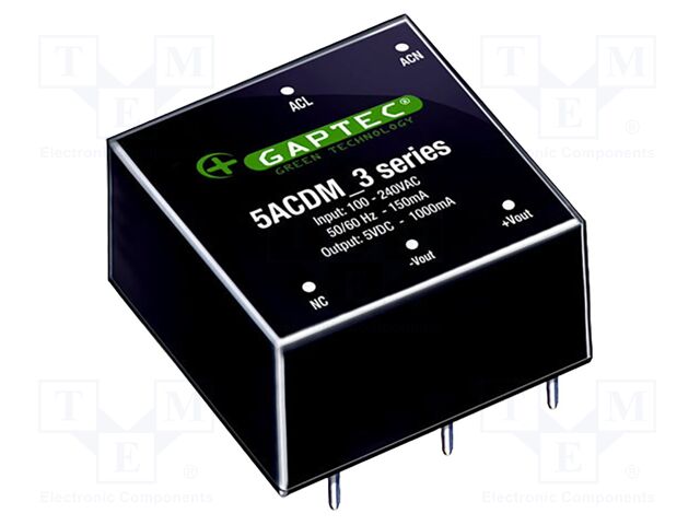 Converter: DC/DC; 5W