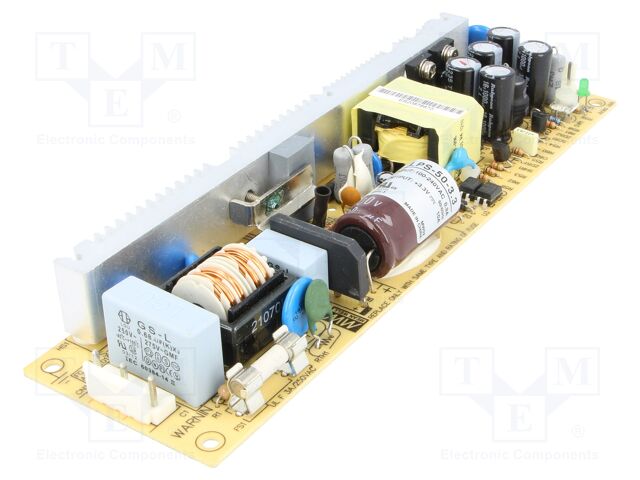 Power supply: switching; open; 33W; 127÷370VDC; 90÷264VAC; OUT: 1