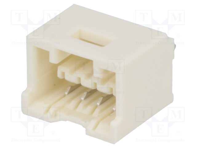 Socket; wire-board; male; CLIK-Mate; 1.5mm; PIN: 4; THT; PCB snap; 2A