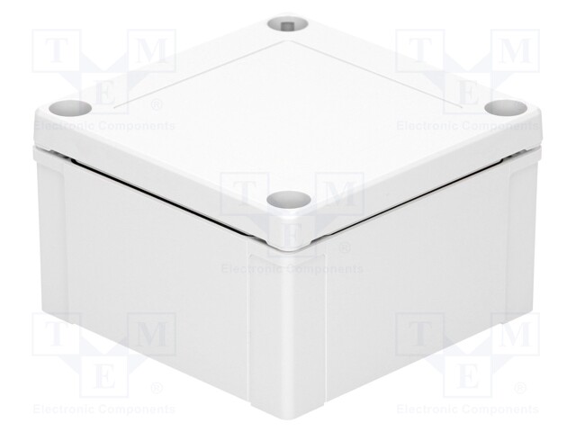 Enclosure: multipurpose; X: 100mm; Y: 100mm; Z: 60mm; MNX; ABS; grey