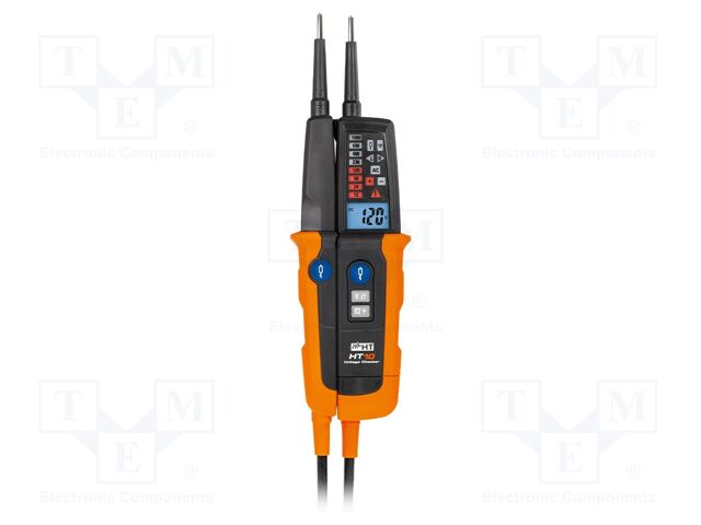 Tester: electrical; LCD; 3,5 digit; 40÷400Hz; R range: 0÷1999Ω