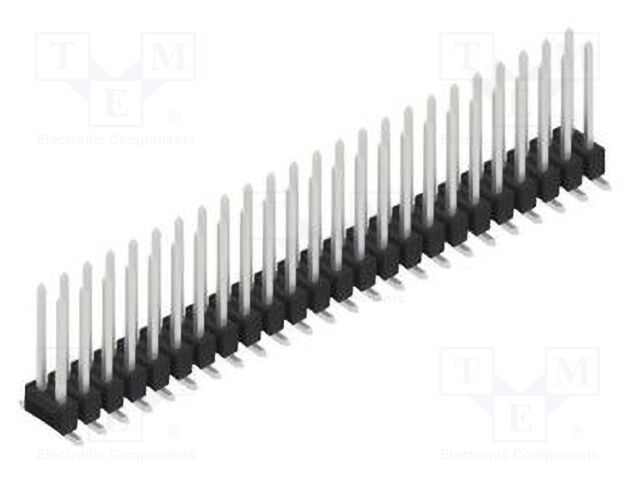 Connector: pin strips; pin header; male; PIN: 48; 2.54mm; SMT; 2x24