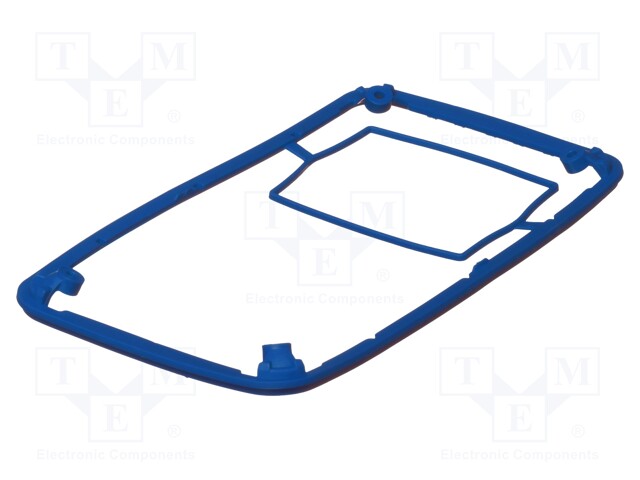 Gasket; elastomer thermoplastic TPE; Series: BoPad; Colour: blue