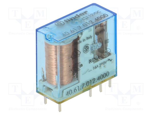 Relay: electromagnetic; miniature