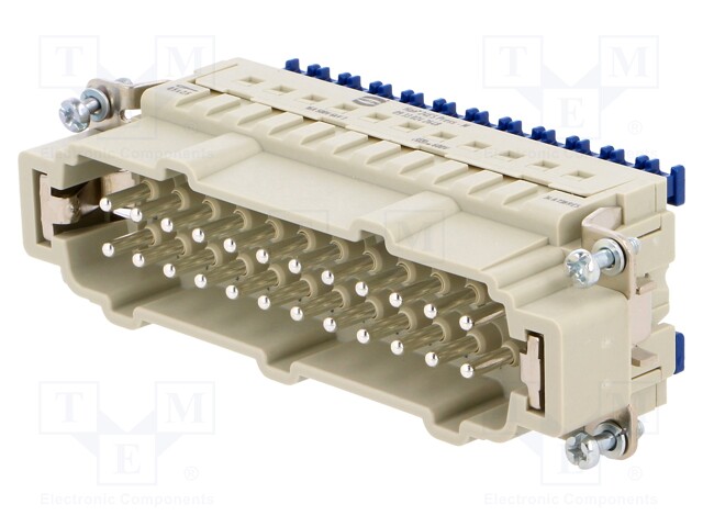 Connector: rectangular; male; Han ES Press; PIN: 24; 24+PE; 16A