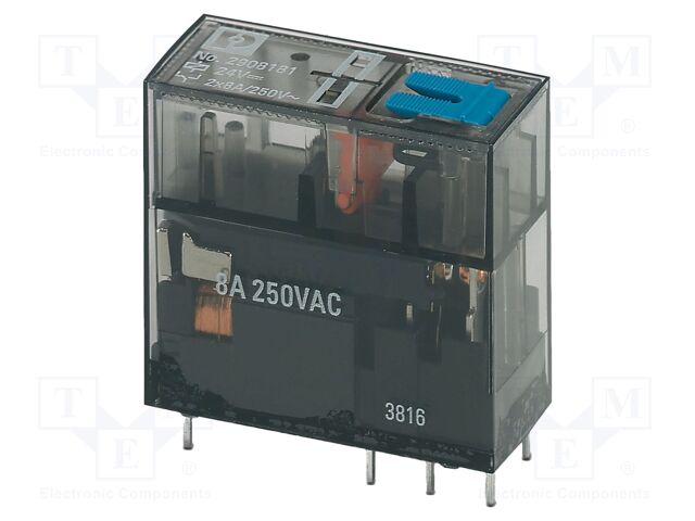 Relay: industrial; Mounting: socket