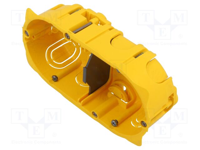 Enclosure: junction box; X: 142mm; Y: 72.8mm; Z: 40mm; plastic; IP20