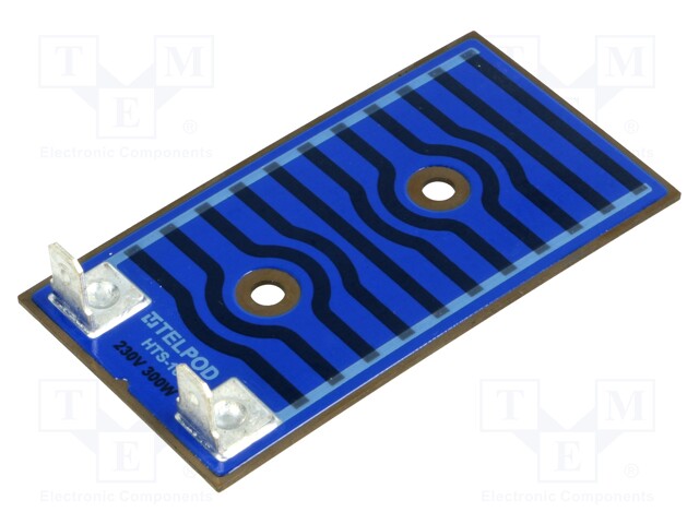 Resistor: thick film; heating; screw; 300W; 6,3mm connectors