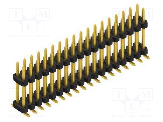 Connector: pin strips; pin header; male; PIN: 36; 2mm; SMT; 2x18
