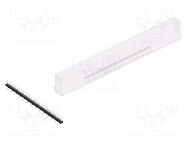 Connector: pin strips; pin header; male; PIN: 28; 2mm; SMT; 1x28
