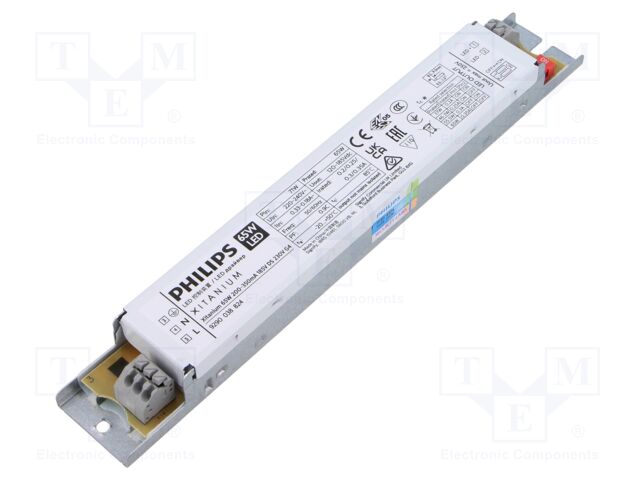 Power supply: switching; LED; 65W; 120÷185VDC; 200÷300mA; IP20