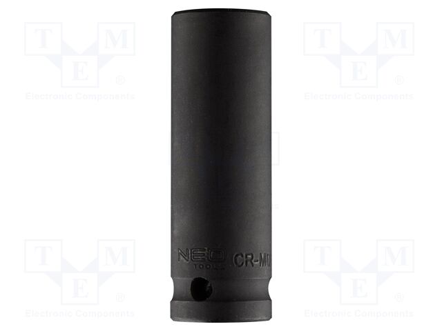 Socket; 6-angles,impact; HEX 17mm; 1/2"; Socket bit length: 78mm