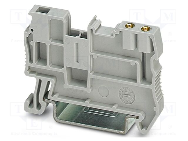 End/partition plate; screw terminal; PA; L: 35.3mm; W: 5.2mm