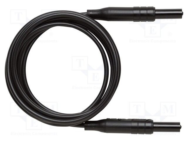 Test lead; 10A; 4mm banana plug-4mm banana plug; insulated