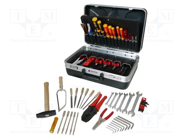 Kit: general purpose; Pcs: 67; case