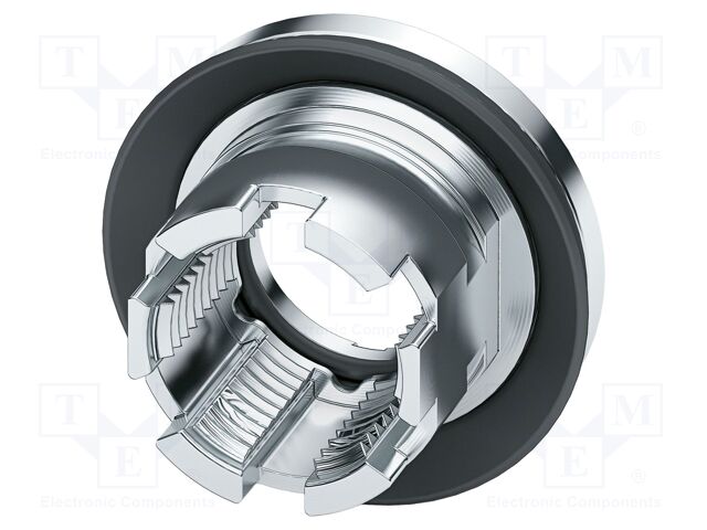 Enclosure for connectors: M12; Locking: threaded joint