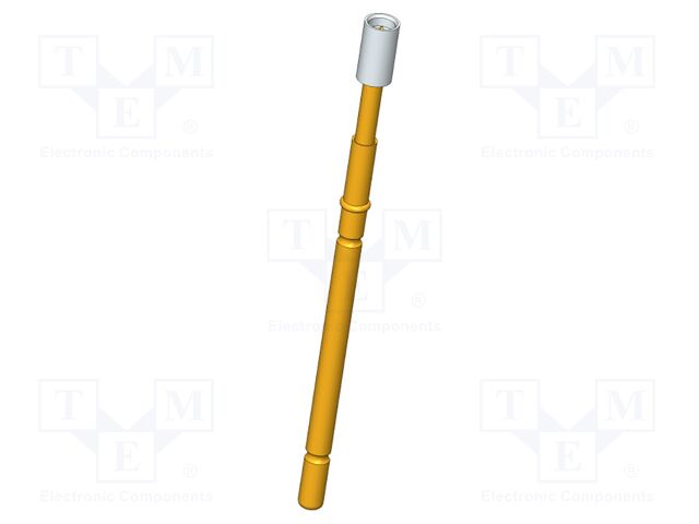 Test needle; Operational spring compression: 4mm; 5A; Ø: 2.3mm