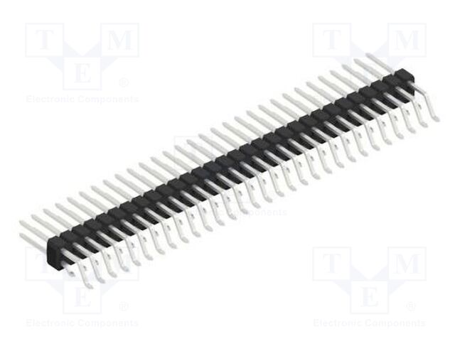 Connector: pin strips; pin header; male; PIN: 60; 2.54mm; SMT; 2x30