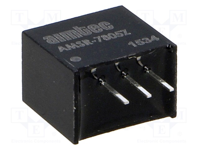 Converter: DC/DC; 2.5W; Uin: 6.5÷34V; Uout: 5VDC; Iout: 500mA; SIP3