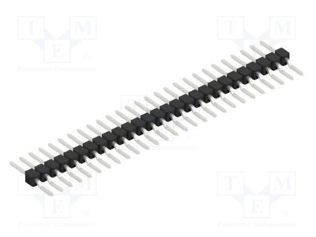 Connector: pin strips; pin header; male; PIN: 27; 2.54mm; SMT; 1x27