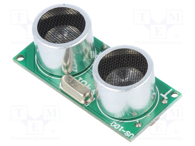 Sensor: distance; ultrasonic; 3.3÷5VDC; f: 40kHz; Dim: 44x26mm