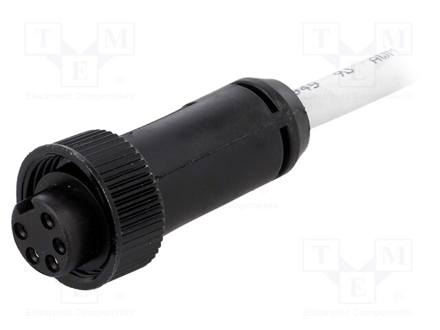 Plug; 7/8"; 10m; female; PIN: 5; threaded joint,internal thread