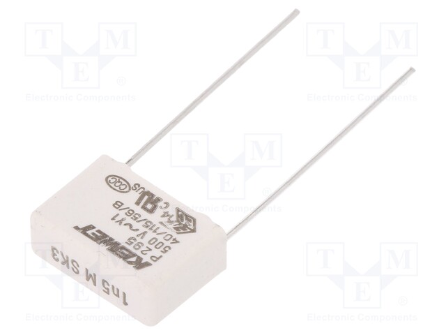 Capacitor: paper; Y1; 1.5nF; 500VAC; 15mm; ±20%; THT; Series: P295