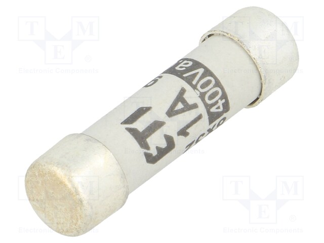 Fuse: fuse; gG; 1A; 400VAC; cylindrical,industrial; 8x31mm