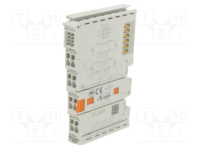 Industrial module: analog input; Resolution: 12bit; -25÷60°C