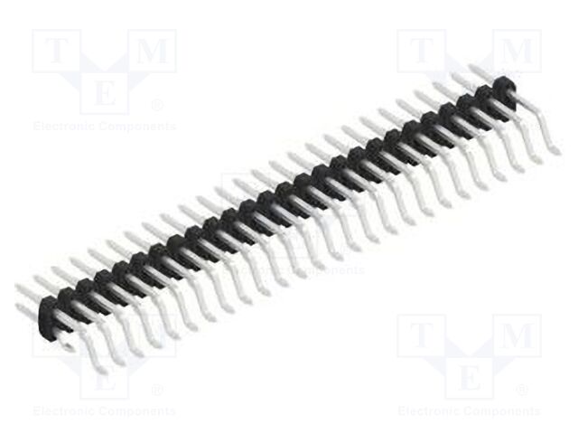 Connector: pin strips; pin header; male; PIN: 52; 2mm; SMT; 2x26