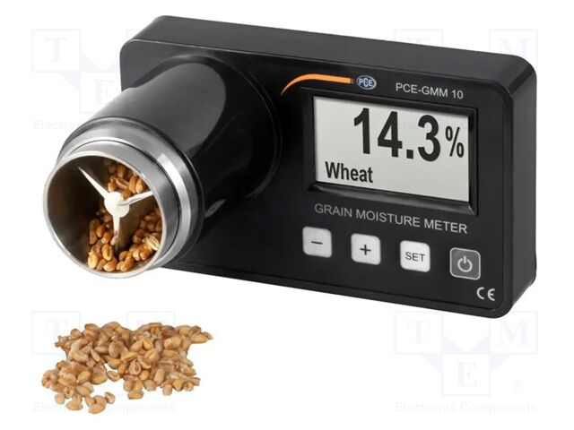 Meter: hygrometer; LCD TFT 2,8"; 0.2%; 4.5÷40%RH; 160x95x120mm
