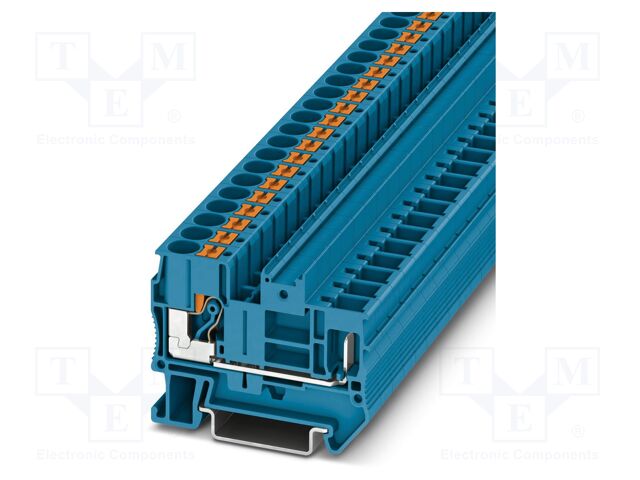 Splice terminal: rail; 41A; 1kV; PA; L: 42.2mm; 0.5÷10mm2; W: 8.2mm