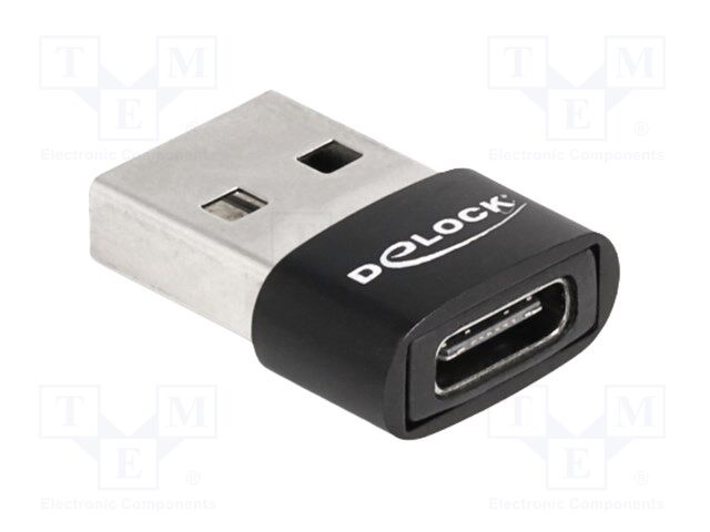 Adapter; USB 2.0; USB A plug,USB C socket